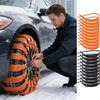 Snow Tire Straps 10 Pieces Adjustable Anti-Skid Car Grips Tire Straps for Snow for Auto Automotive Van Vehicle RV Truck SUV