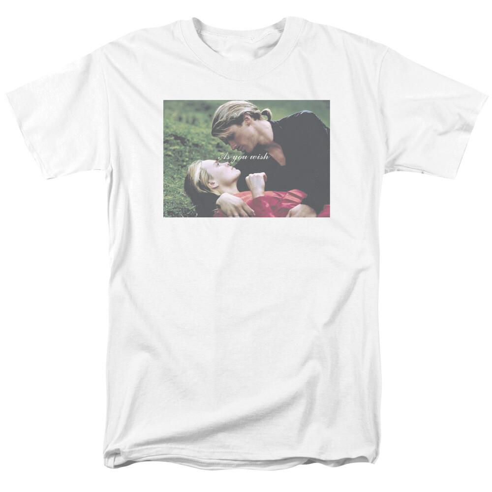 The Princess Bride As You Wish T Shirt Mens Licensed 80s Movie Tee Westley White S