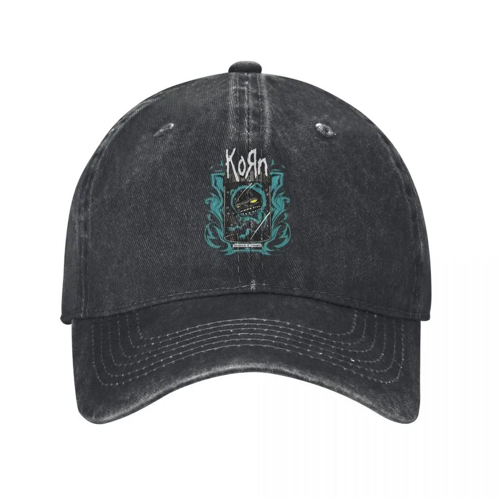 Korn Band KORN Demin Cap Lightweight Summer Hat Mens Baseball Cap