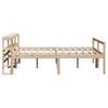 Senior Bed with Headboard Without Mattress 120x200 cm