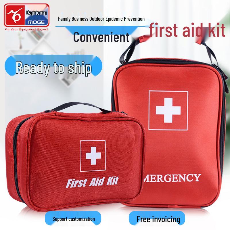 Capricorn Outdoor Family First Aid Empty Kit Bag - Durable and Embroidered