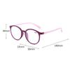 Vintage Presbyopia Glasses Anti Blue Light Blocking Fashion Unisex Women Round Frame Reading Eyeglasses With Diopter 0 To +4.0