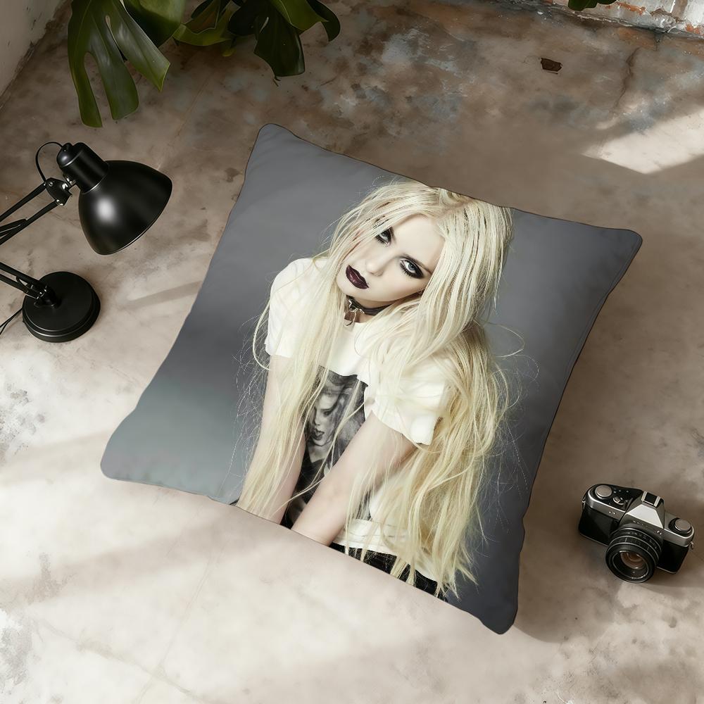 Actor Model T-Taylor Momsen Cushion Cover Home Office Convenient Nordic Simplicity Hit With Zipper Cushion Cover