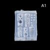 Silicone Nail Mold Rose Hourglass Shape Nail Seal DIY Design Stereoscopic Stamping Plate for Nail Art Decorations Salon Use