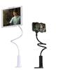 Mobile phone holder lazy bedside desktop overhead shot live mobile phone tablet stand