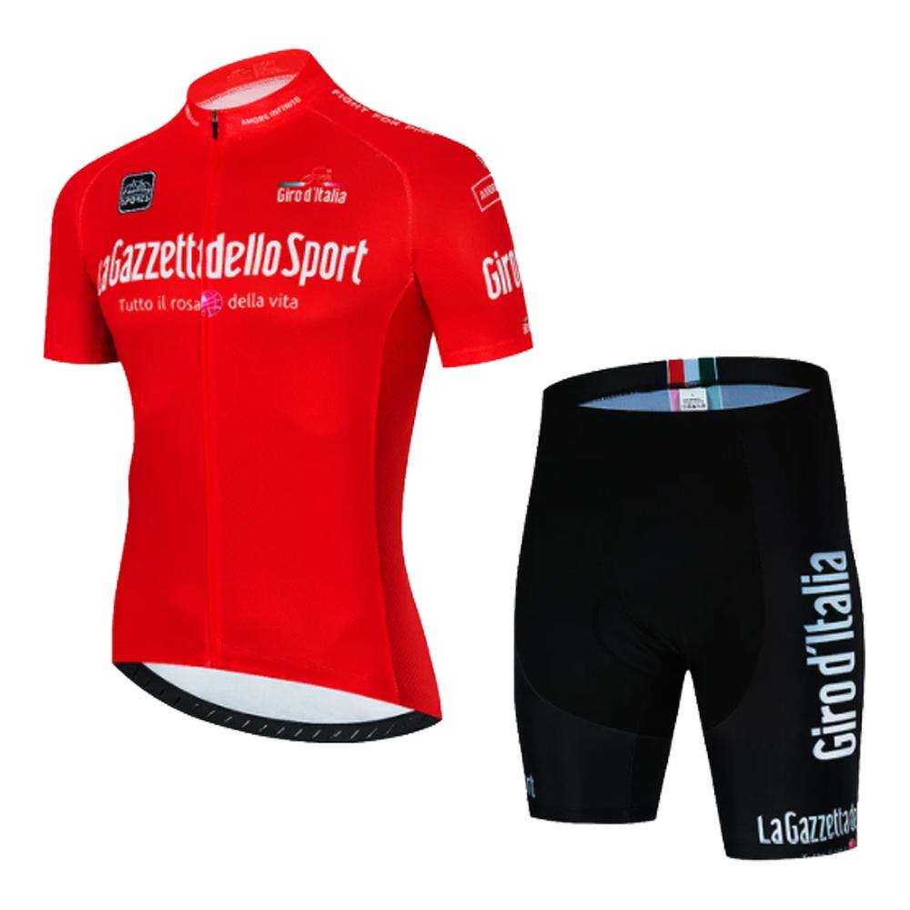 2025 Tour De Giro Radtrikot Set Sommer Radbekleidung MTB Fahrradbekleidung Uniform Maillot Ropa Ciclismo Radanzug