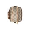 Gucci GG Supreme Mini Backpack, Beige Ebony Canvas Brown Leather Trim Gold Hardware, Men's Backpacks for Daily Shopping Travel 725654-92TCG-8563