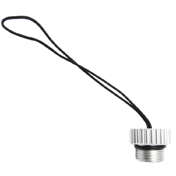 Dive Tank Cover with Cord Scubas Diving Tank Valves Threaded Cover Dust Plug Cap