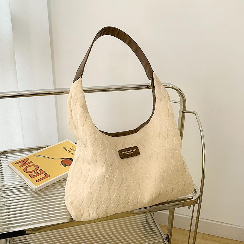 Bags Women's Bags 2025 New Simple and Fashionable Women's Shoulder Bags Casual Underarm Women's Bags