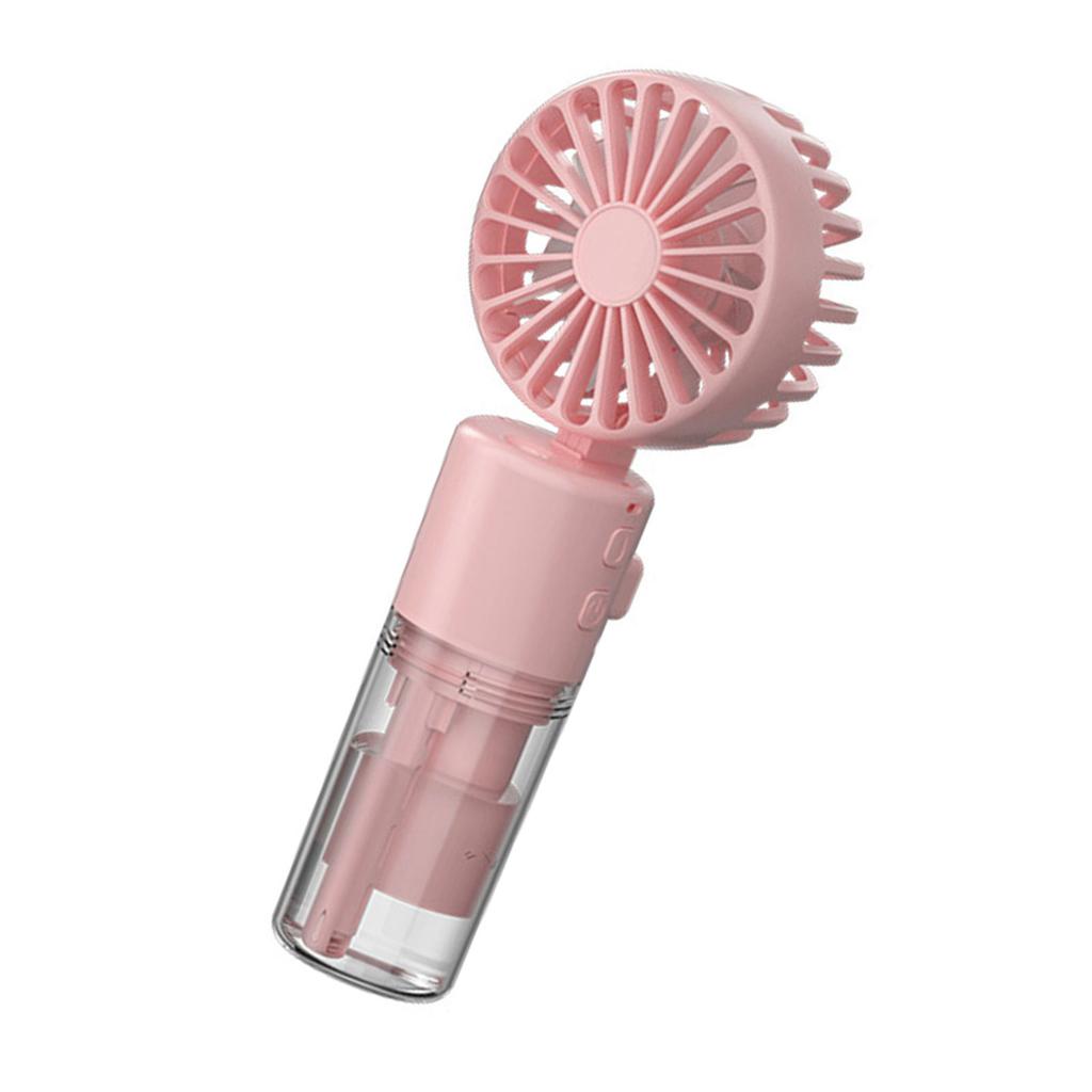 Portable Foldable Neck Fan Water Spray Fan Handheld Fan Rechargeable Fan Misting Humidifier Fan Desktop Fan Plastic Fans