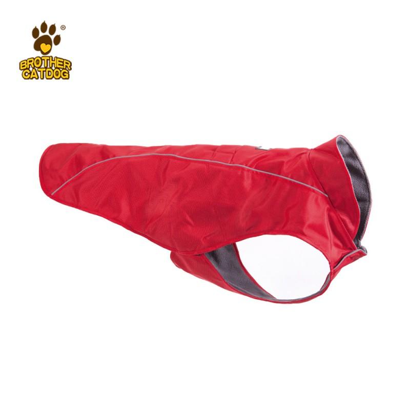 Large Dog Winter Jacket Waterproof Warm Coat Outdoor Walking Running Nylon Pet Apparel Blue Red Gray