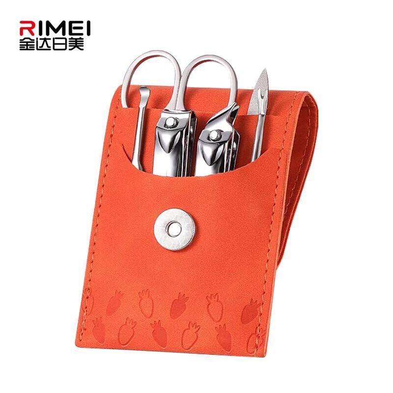 Jinda Rimei 6-Piece Stainless Steel Manicure Set