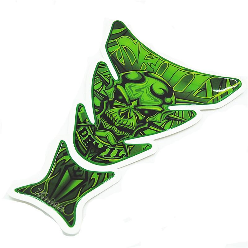 Universal Fit 3D Car Motorcycle Gas Fuel Tank Pad Sticker Decals