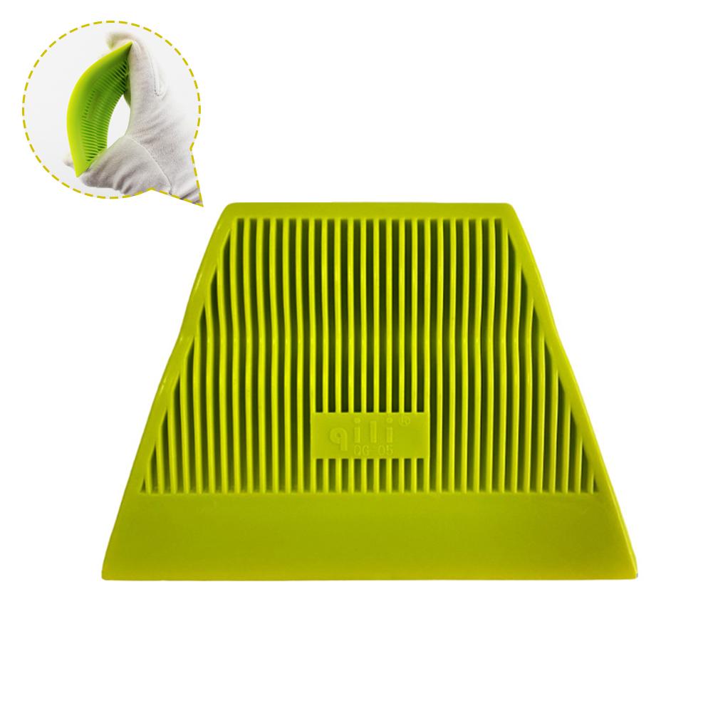 1Pc Trapezoidal Medium Soft Squeegee Scraper for Car Wrapping/Window Tinting/Wallpaper Installing Car Vinyl Film Wrapping Tool