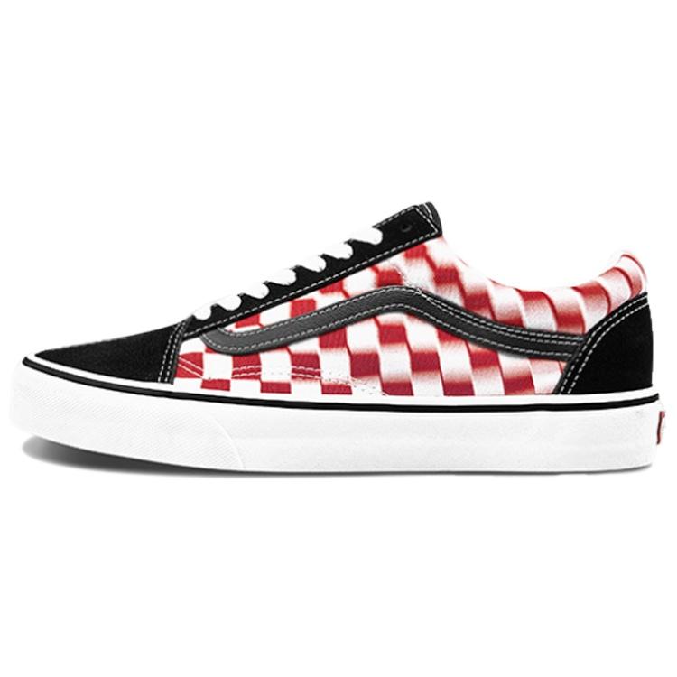 Vans Old Skool Checkerboard Red/White Men s VN0A4U3B17Z EU 35