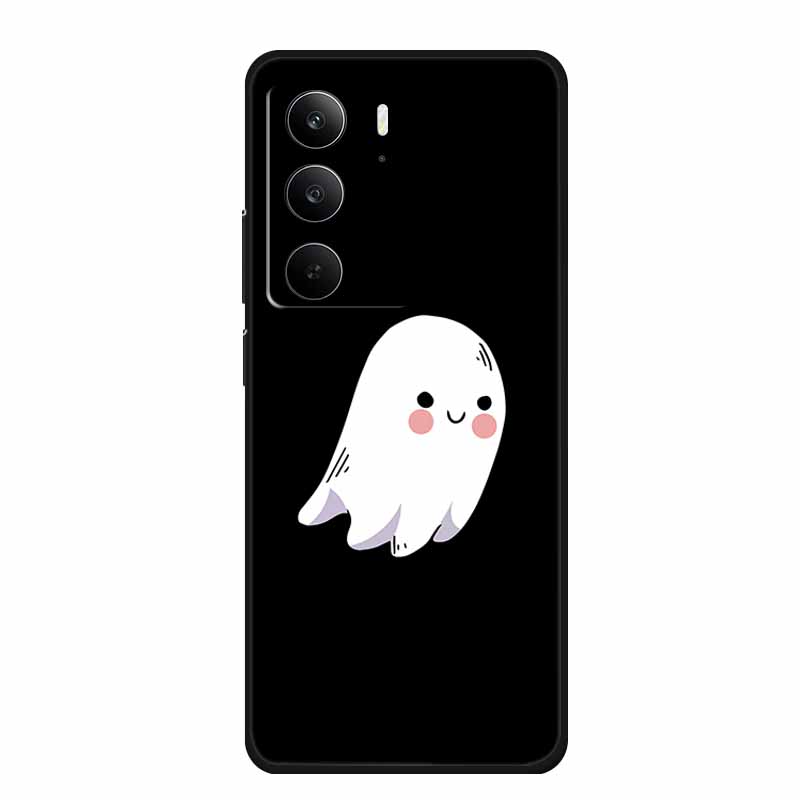 For Realme Narzo 80 Lite 5G Case Narzo80 Lite Coque Cartoon Cat TPU Black Silicone Soft Phone Case For Realme Narzo 80Lite Funda