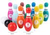 Children'S Solid Wood Bowling Kindergarten Indoor Ball Games Parent-Child Early Childhood Education Puzzle Toys