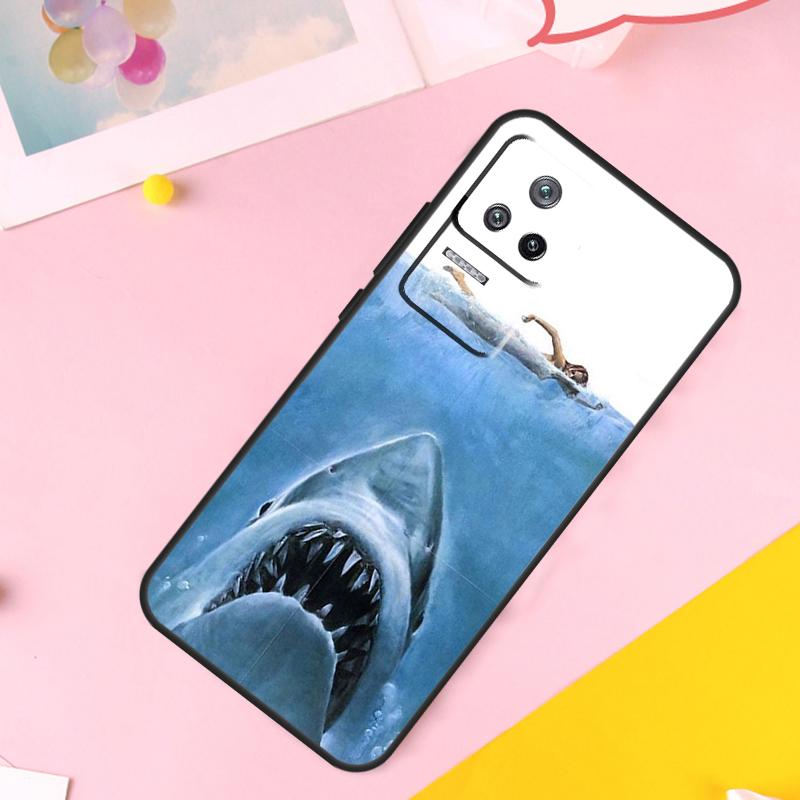 Jaws 1975 Movie Poster Case For Xiaomi 14T 11T 12T 13T Pro 13 14 15 Ultra Cover For POCO F7 Pro F5 F6 X3 X5 X6 X7