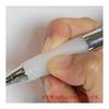 Mitsubishi Pencil Uni Alpha Gel Mechanical Pencil, Medium-Firm, 0.5mm, Chrome Green (M5618GG1PC.6) - Ergonomic Gel Grip for Comfortable Writing,