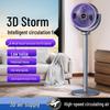 2026 Rechargeable Vertical Floor Fan with Remote Control for Home, Office, and Dorm Use