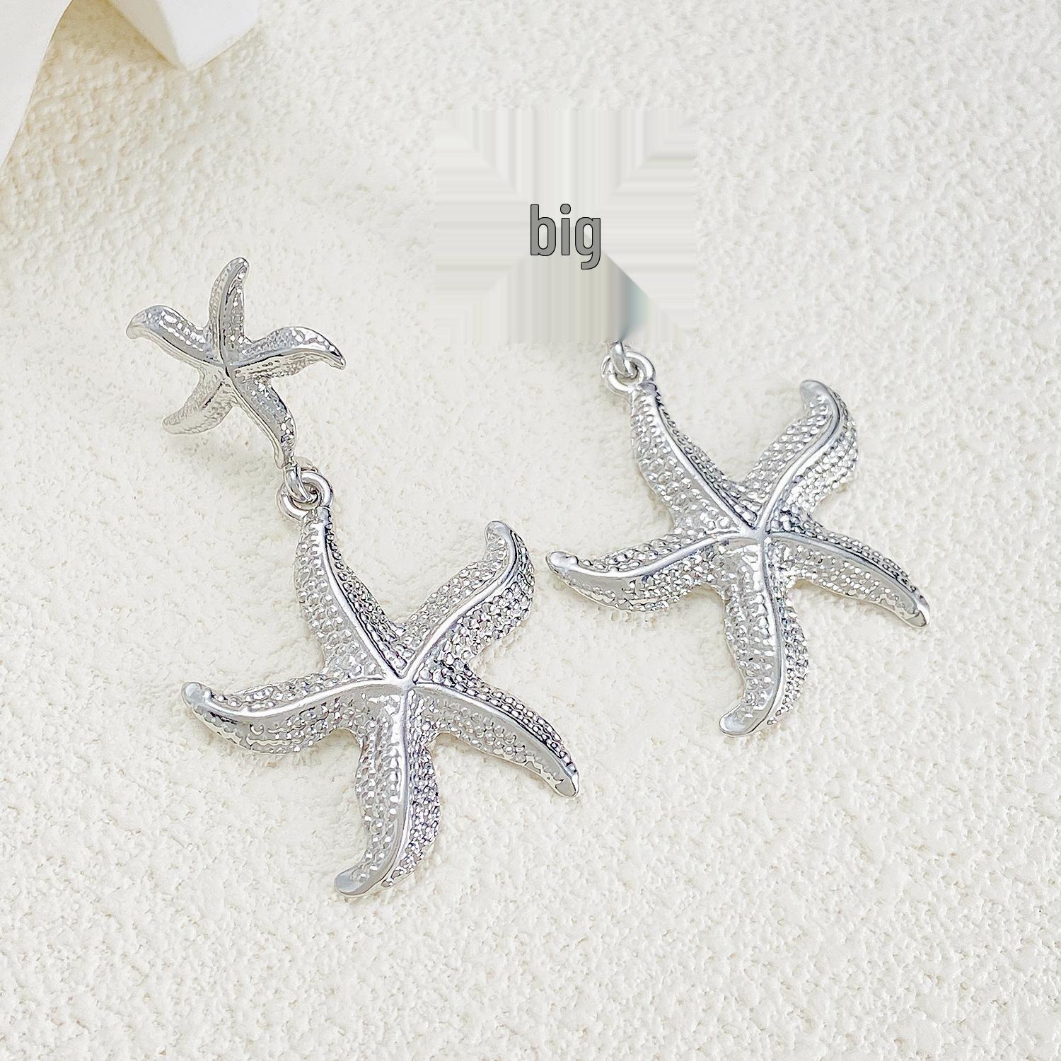 Ocean Series Starfish Earrings: Stylish Cross-Border Ear Dangles