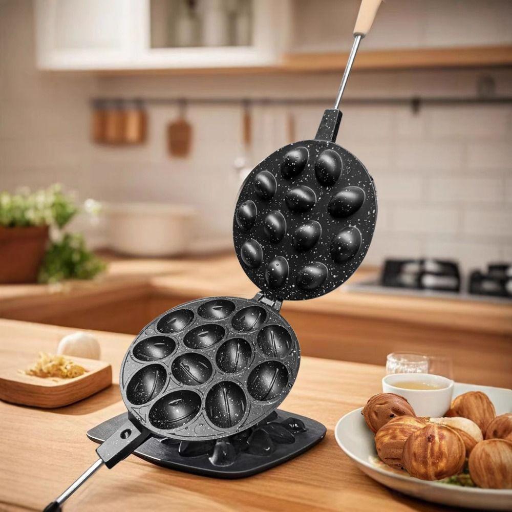 7/12/16 Holes Egg Tart Mold Double-Sided Walnut Cookie Maker Walnut Cookie Mold  Home Bakery