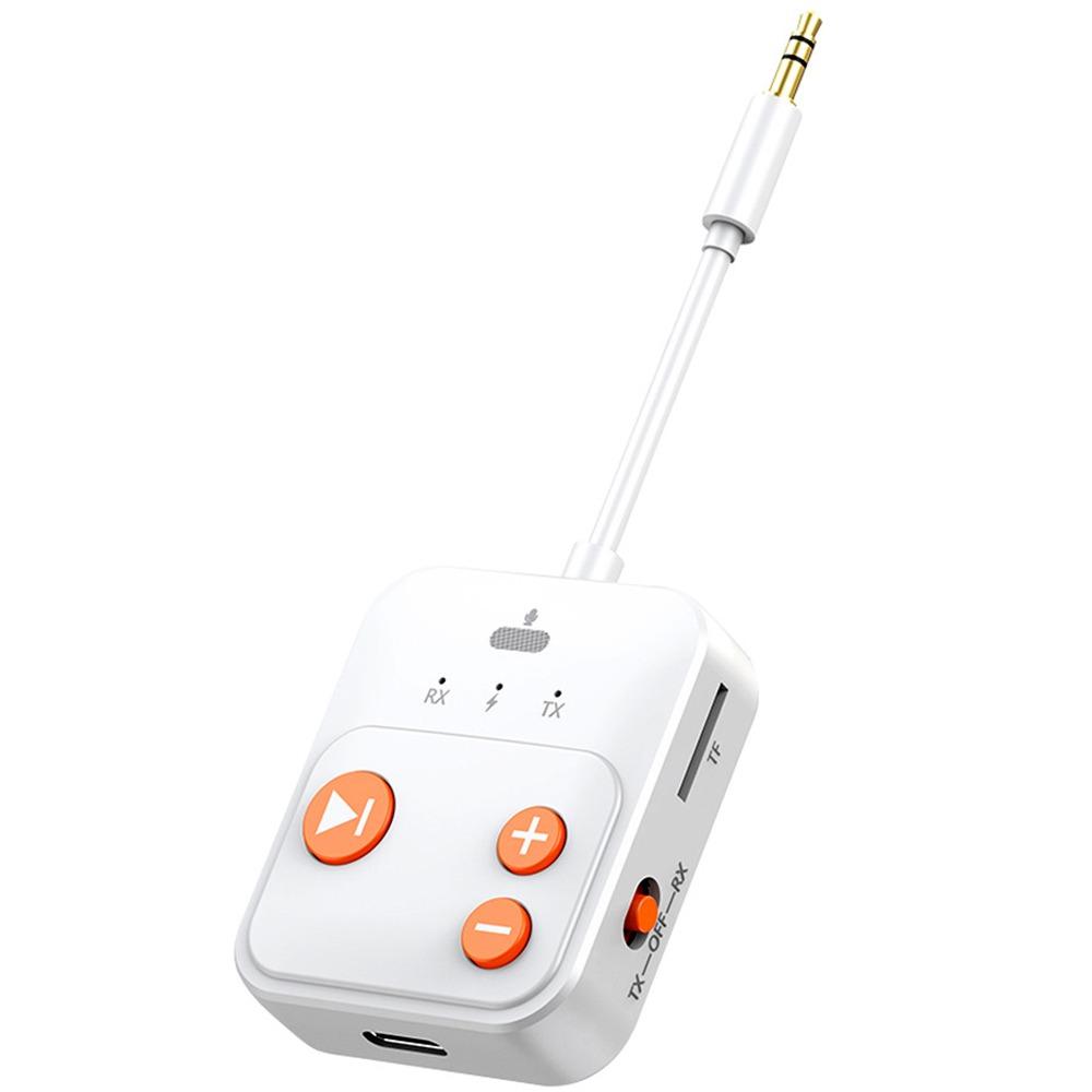 With Mic Wireless Receiver Transmitter Type-C Changing TX/RX BT Boxes for TV Car Speaker