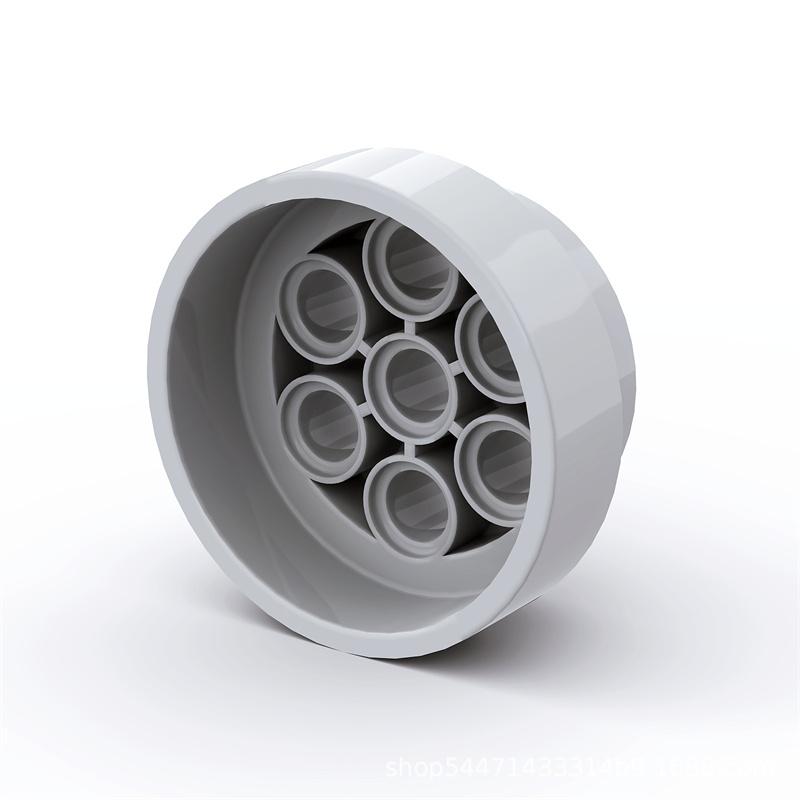 

10pcs 60208 Wheel 31mm D. x 15mm Bricks Collections Bulk Modular GBC Toys For Technical MOC Set Sale Buildings Blocks Compatible 10pcs світло-сірий колір