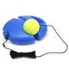 Tennistränare med 1 st tennisboll för nybörjare, tennisrebounder-set för självträning, hjälpträningsutrustning