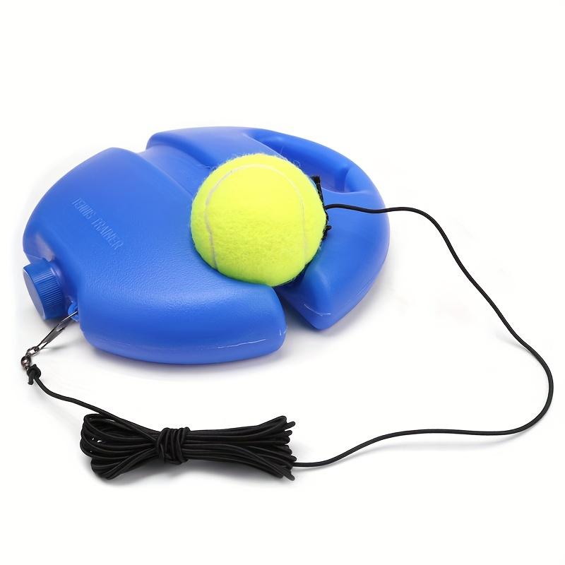 Tennistränare med 1 st tennisboll för nybörjare, tennisrebounder-set för självträning, hjälpträningsutrustning
