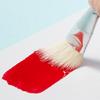 Acrylic Paint Brush Mop Brush for Blending, Goat Hair Brush Wood Handle Artist Brush for Acrylic Watercolor Oil Painting