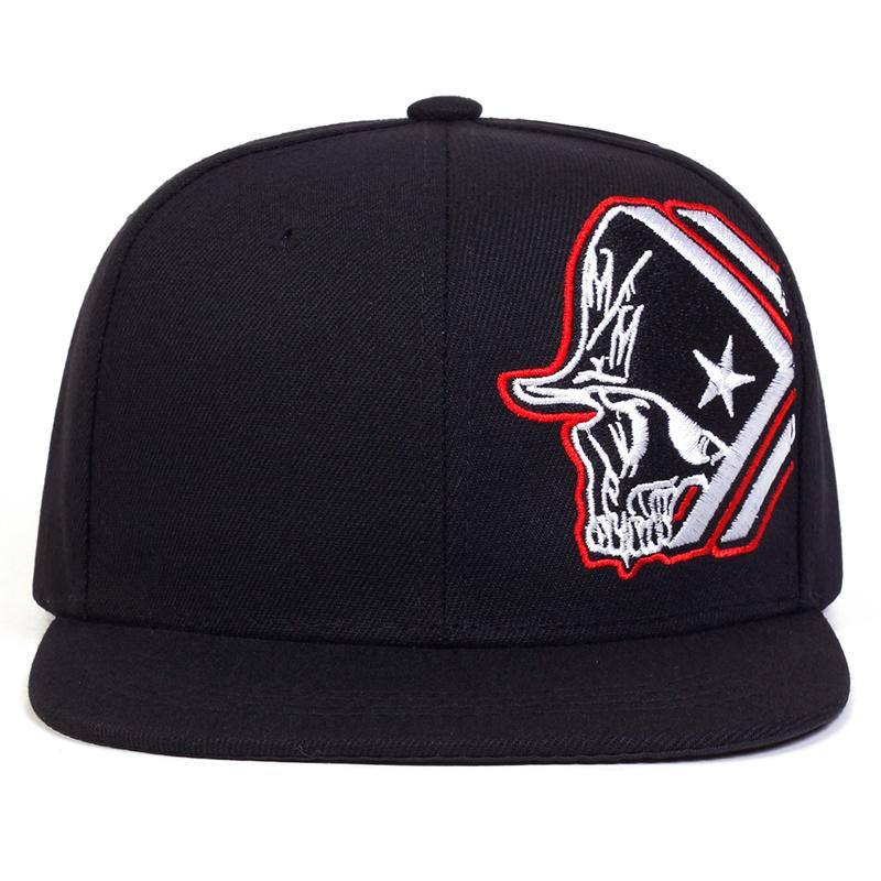 Casquette de baseball unisexe avec broderie de lettres, pour femmes, sports de plein air, soleil, chapeau plat, mode homme, Metal Mulisha, hip hop, casquettes snapback