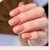 2-in-1 Nude Transparent Gel Nail Polish: Base & Top Coat
