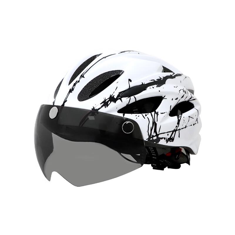 Adult Mountain Road Bicycle Helmet with Goggles