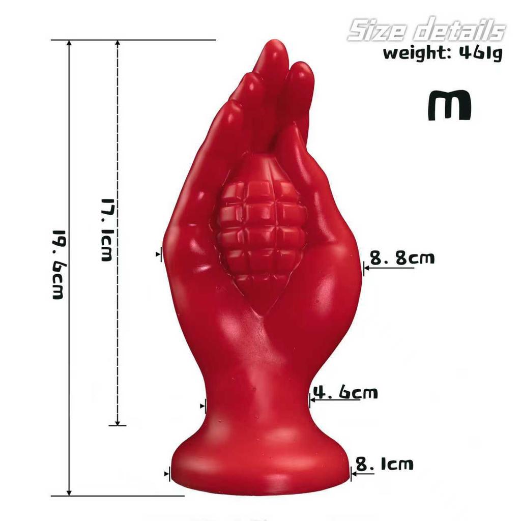Silikon Simulation Faust Silikon Anal Plug Hintere Massage SM Anal Dehnung Masturbator