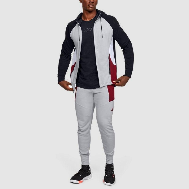 Under Armour Jackets Men's Halo Gray Hooded Moderate Other 1351317-014