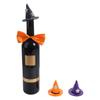 6pcs Cloth Halloween Wine Bottle Topper Mini Wine Bottle Covers Crafts Wine Cap  Table Centerpiece