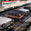 4-Piece Hardshell Luggage Set PP, Suitcase (20/24/28 Inch), 14" Cosmetic Case, Removable Wheels, Space-Saving, Lightweight & Robust Combination Lock