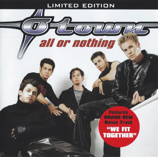 CD O-TOWN - All Or Nothing / Take Me Under  80813210562 J Records 2001 Japan Dance & Electronica Used