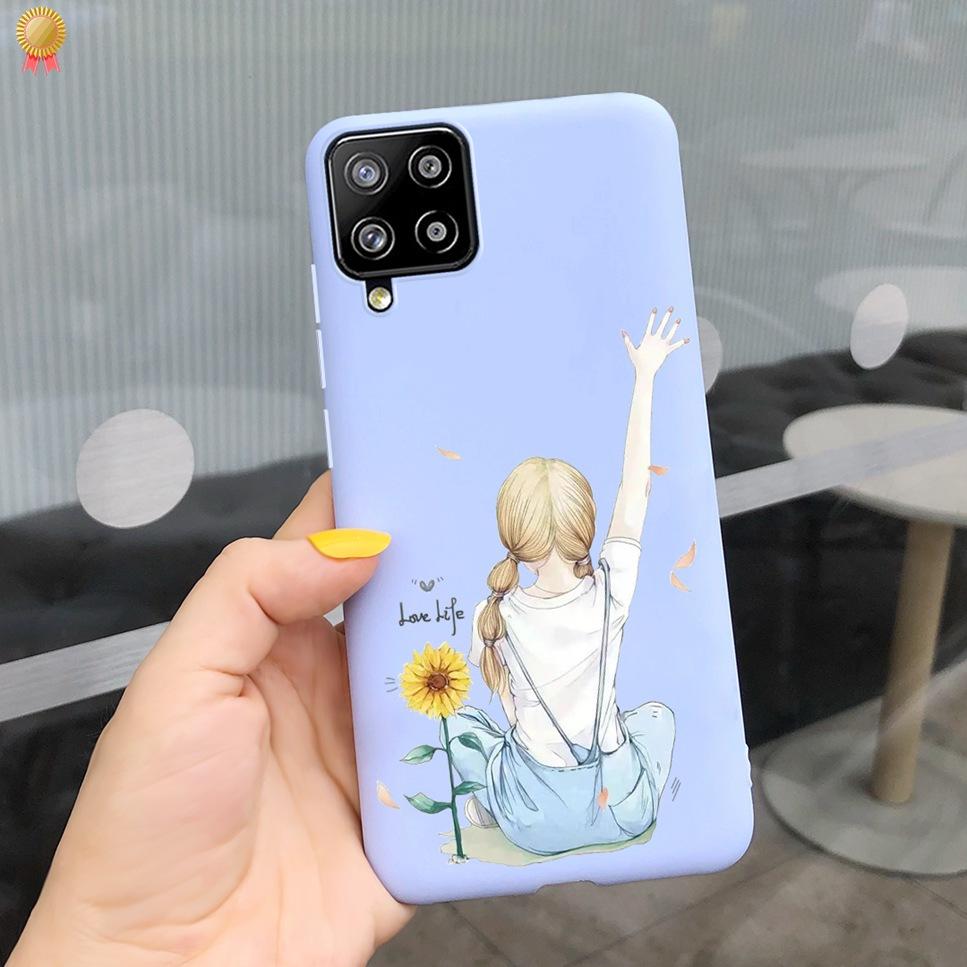 Für Samsung Galaxy A12 A42 Hülle Niedliche Cartoon Weiche Silikon Stoßstange Abdeckung Für SamsungA12 Funda Samsung A12 A42 A 12 42 Handyhülle