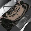 Anime Guts Mouse Pad Large Gaming Desk Mat NonSlip Laptop Keyboard Tray Office Pc Berserk Color Carpet Black