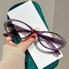 Fashion Women Blue Light Blocking Reading Glasses Presbyopia Small Frame Cat Eyes Men HD Far Sight Eyeglasses