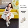 Skechers 149238 Women's Milk Tea Bear Panda Platform Casual Shoes