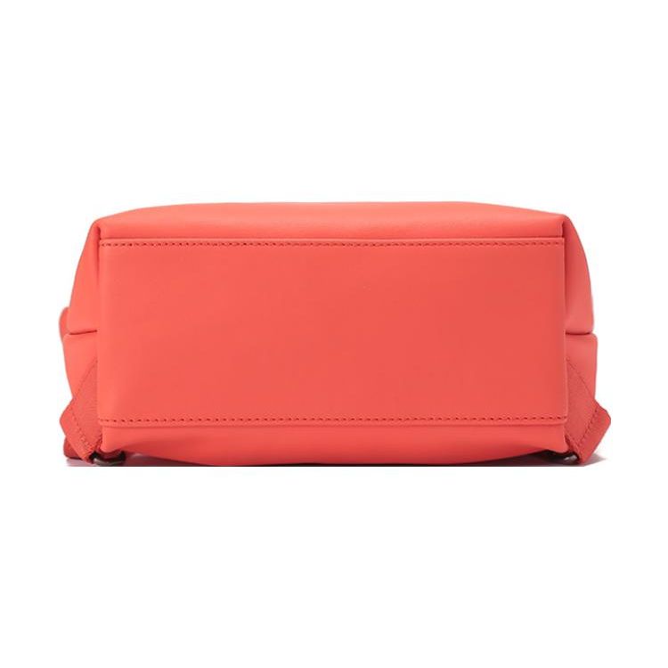 Longchamp Le Pliage Xtra Solid Color Leather Backpack Women Backpack Orange 10209987017
