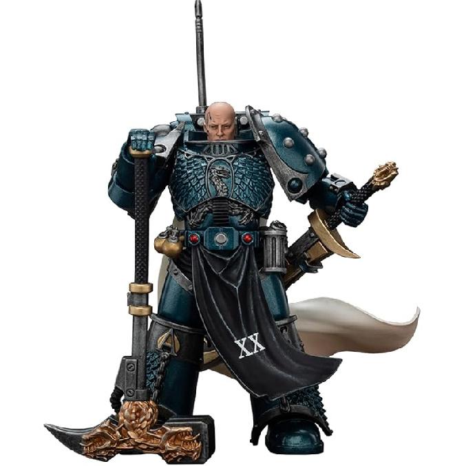 JOYTOY-Warhammer The Horus Heresy-1:18-Action Figure-Alpha Legion Alpharius, Primarch of The XXth Legion-Collection Model Birthday Gifts