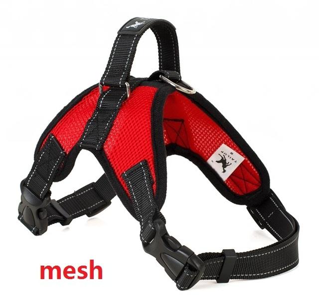 Classic Adjustable Reflective Pet Puppy Large Dog Harness for Small Medium Large Dogs Animals Pet Walking Hand Strap Dog Supplies