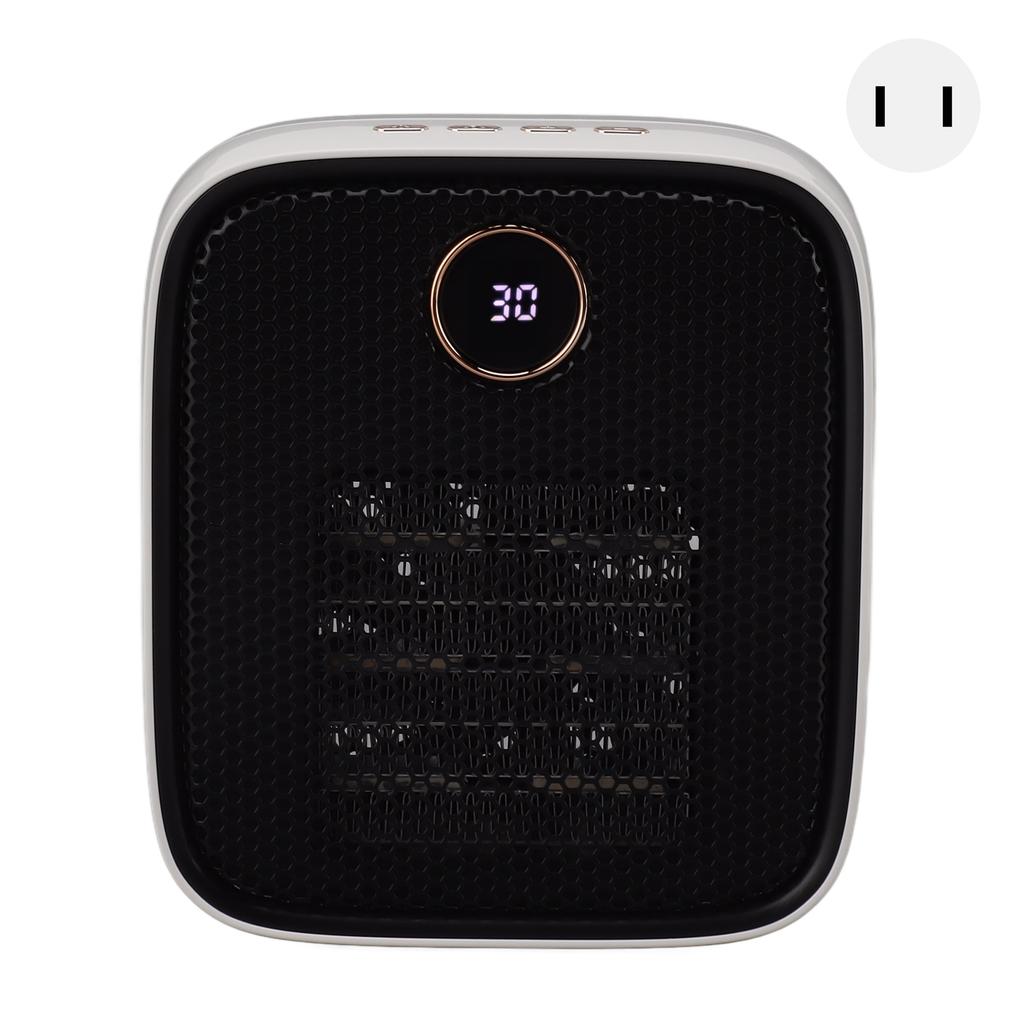 Mini Heater Plug In 500W Small Heater Quick Heating Timer Quiet Operation IPX2 Waterproof Heater