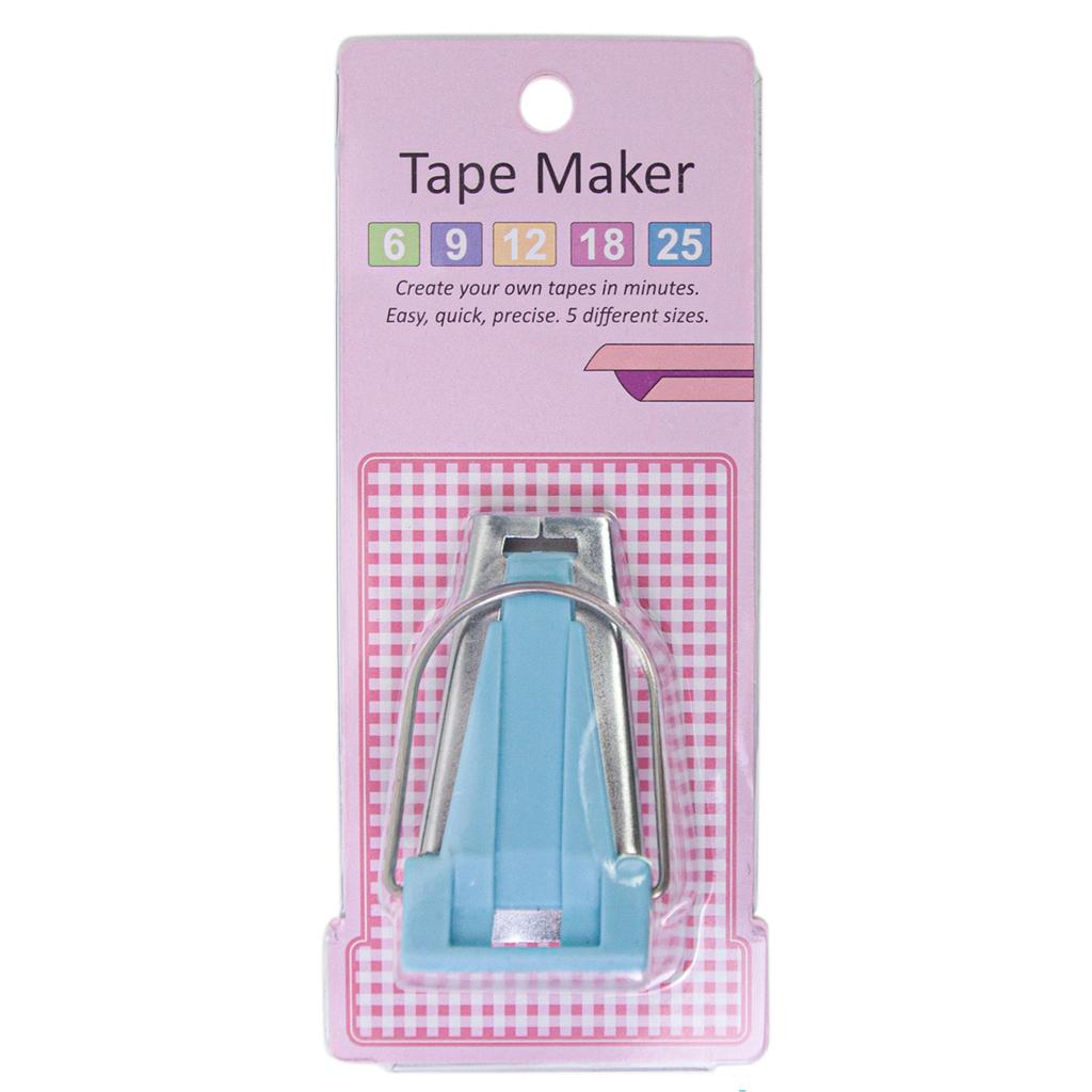 Bias Tape Maker Fabric Tape Maker Tool 6mm 9mm 12mm 18mm 25mm 5 Sizes Quilting Tool Sewing Quilting Bias Binding Maker