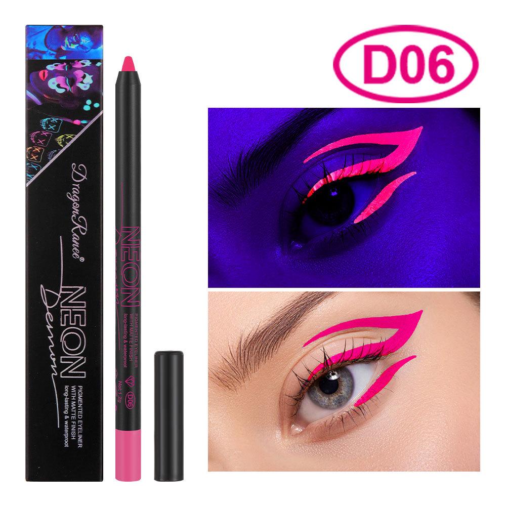 

DragonRanee Waterproof Fluorescent Eyeliner & Eyeshadow Pen - Sweatproof Makeup for Halloween & Cosplay Face Paint