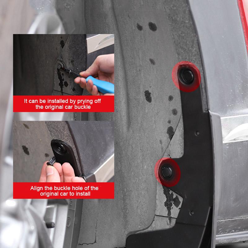 Mudguard Mud Flap Splash Guard Fender Cover Exterior Decoration Car Refit Protection Accessories For Mazda CX-30 CX30